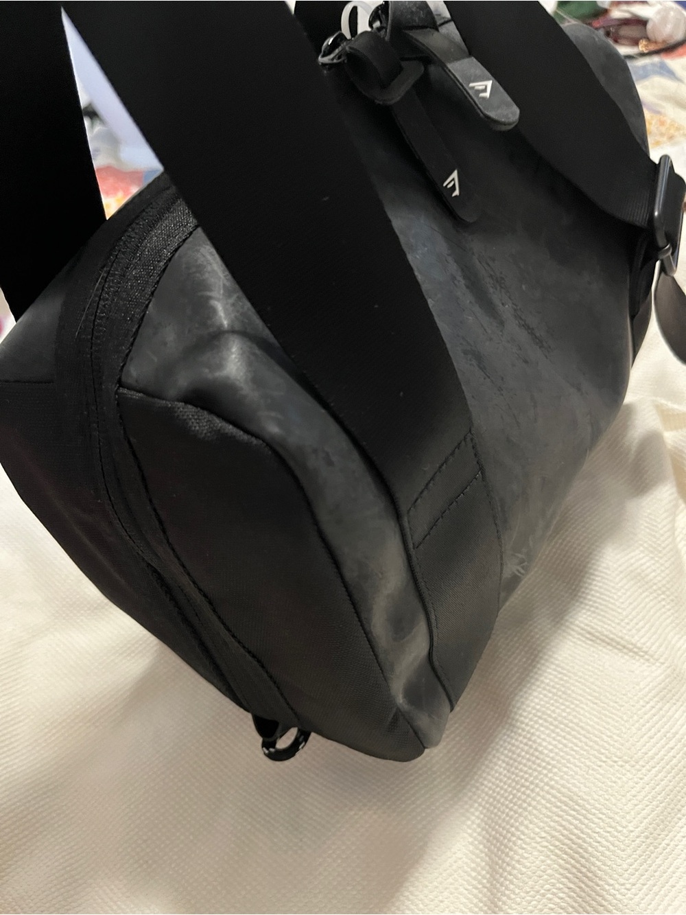 Gymshark Black  Bag with Wide Strap